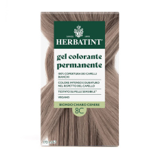 Herbatint Permanentní barva na vlasy Světle popelavá blond 8C