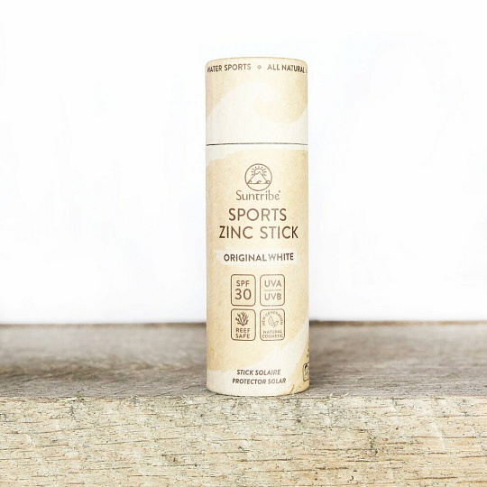 Suntribe Opalovací tyčinka se zinkem SPF 30 bílá 30 g datum expirace 1.6.2026