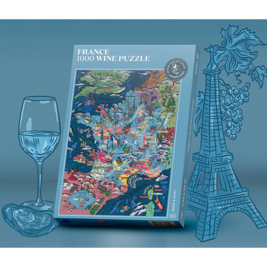 Water & Wines puzzle France