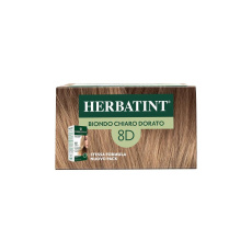 Herbatint Permanentní barva na vlasy Světle zlatavá blond 8D