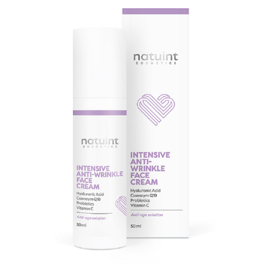 Natuint Cosmetics Krém proti vráskám s kyselinou hyaluronovou 50 ml