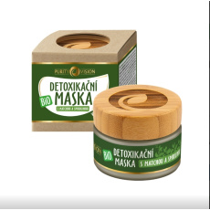 PURITY VISION Bio Detoxikační maska s matchou a spirulinou 40 ml PURITY VISION Bio Detoxikační maska s matchou a spirulinou 40 ml