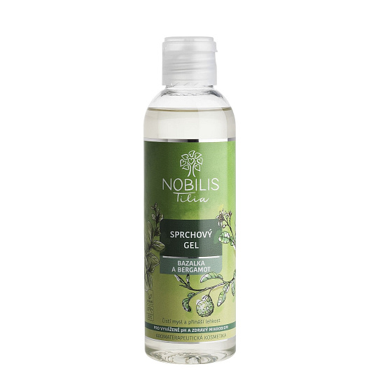 Nobilis Tilia Sprchový gel Bazalka a bergamot Nobilis Tilia Sprchový gel Bazalka a bergamot