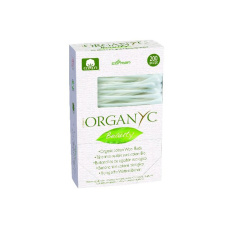 ORGANYC Čistící vatové tyčinky BIO bavlna 200 ks ORGANYC Čistící vatové tyčinky BIO bavlna 200 ks
