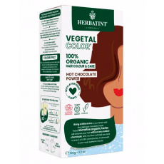 HERBATINT Vegetal Colour Bio rostlinná barva na vlasy Hot Chocolate Power 50 g