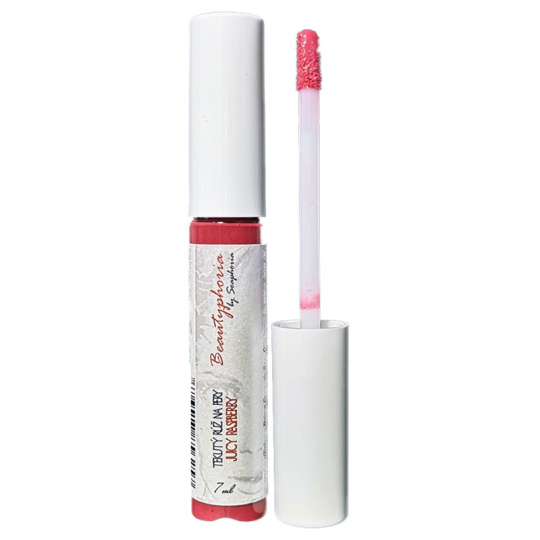 Soaphoria Tekutá rtěnka na rty Juicy Raspberry 7 ml